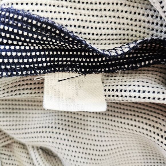 Vintage Ann Taylor Checked High Waisted Pleated Wide Leg Relaxed Trouser Pant 14 - Picture 7 of 11